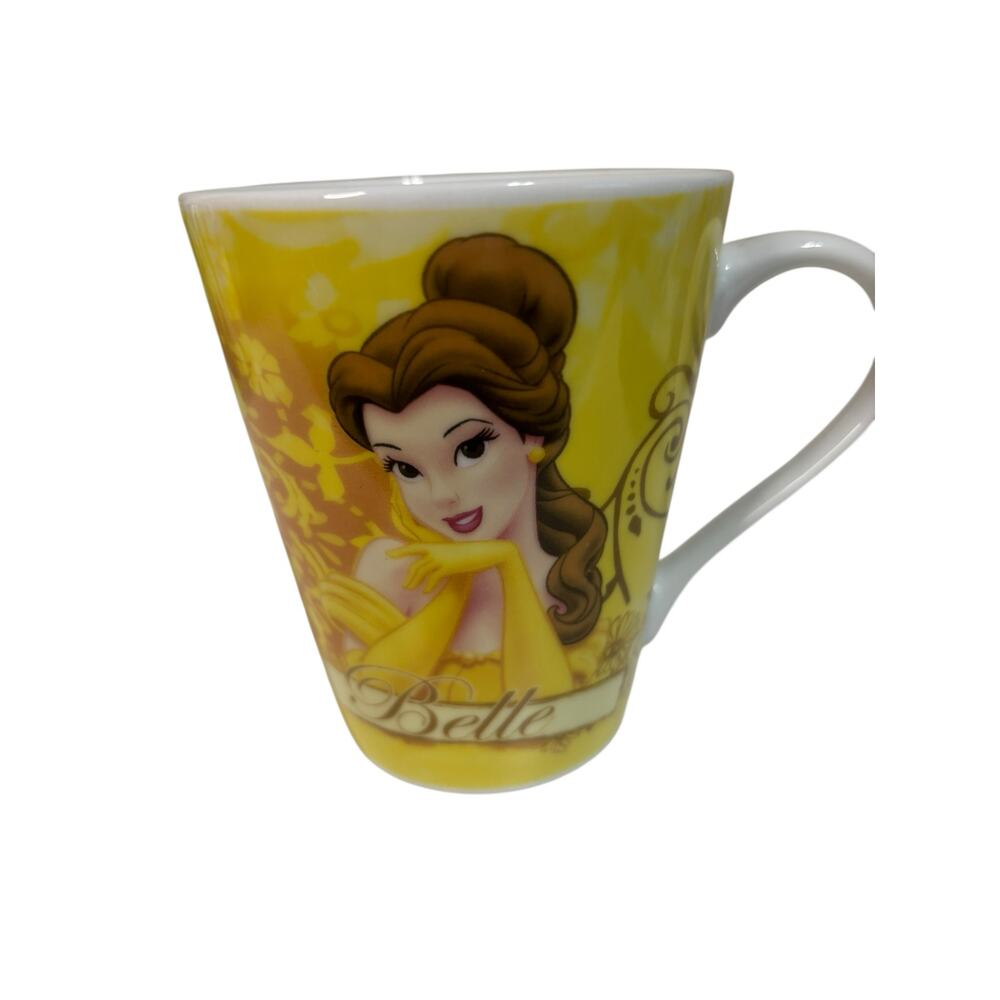 Disney Belle Mug Beauty and the Beast Princess Coffee Cup Collectible EUC
